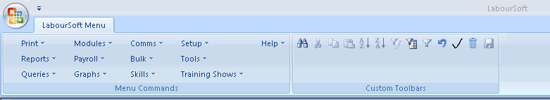As a ms access developer, try to build your own menu items. With Pre-Ribbon versions like MS Access 2003 it was much easier but there are lots of tools available to help you create a custom Ribbon. As a ms access developer, try to build your own menu items. With Pre-Ribbon versions like MS Access 2003 it was much easier but there are lots of tools available to help you create a custom Ribbon.